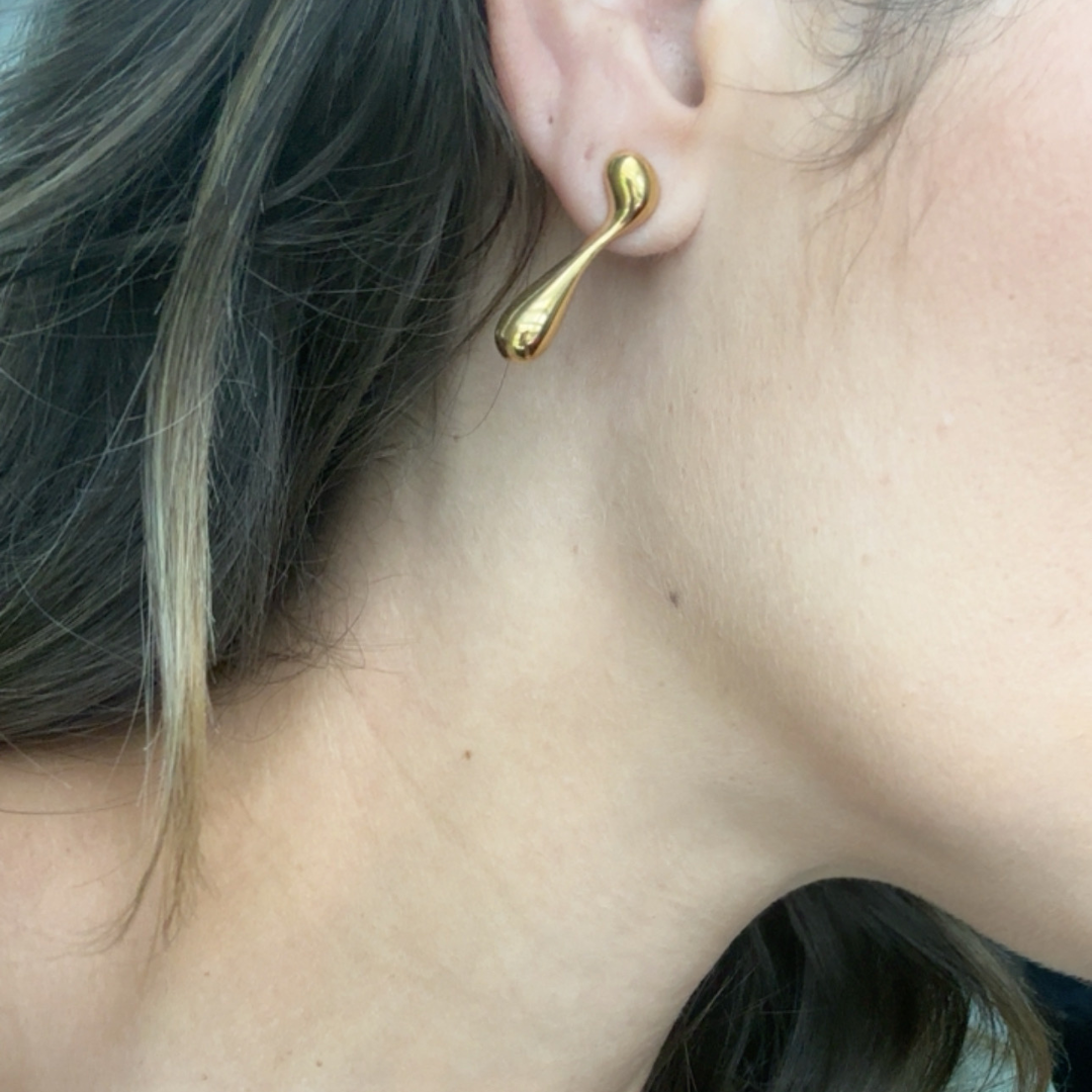 Aqua Drop Earrings